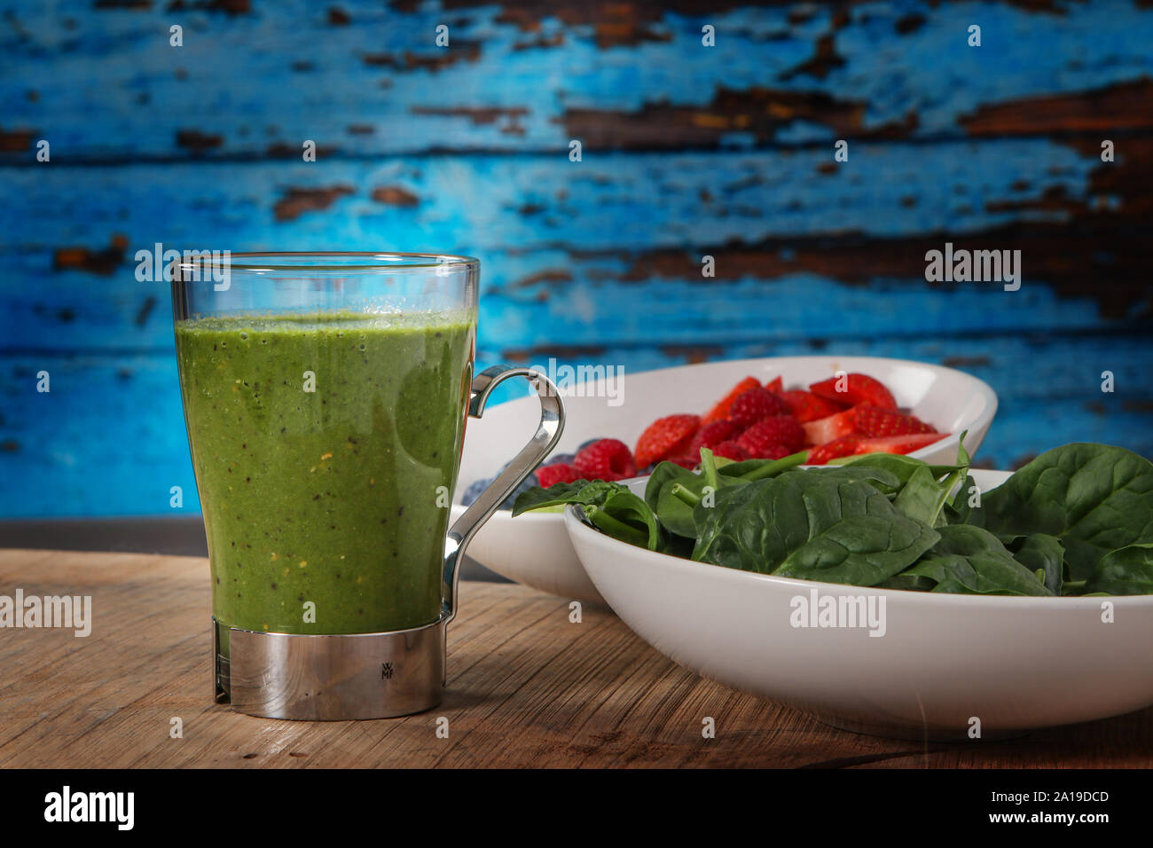 Photos d'aliments sains et des smoothies Banque D'Images