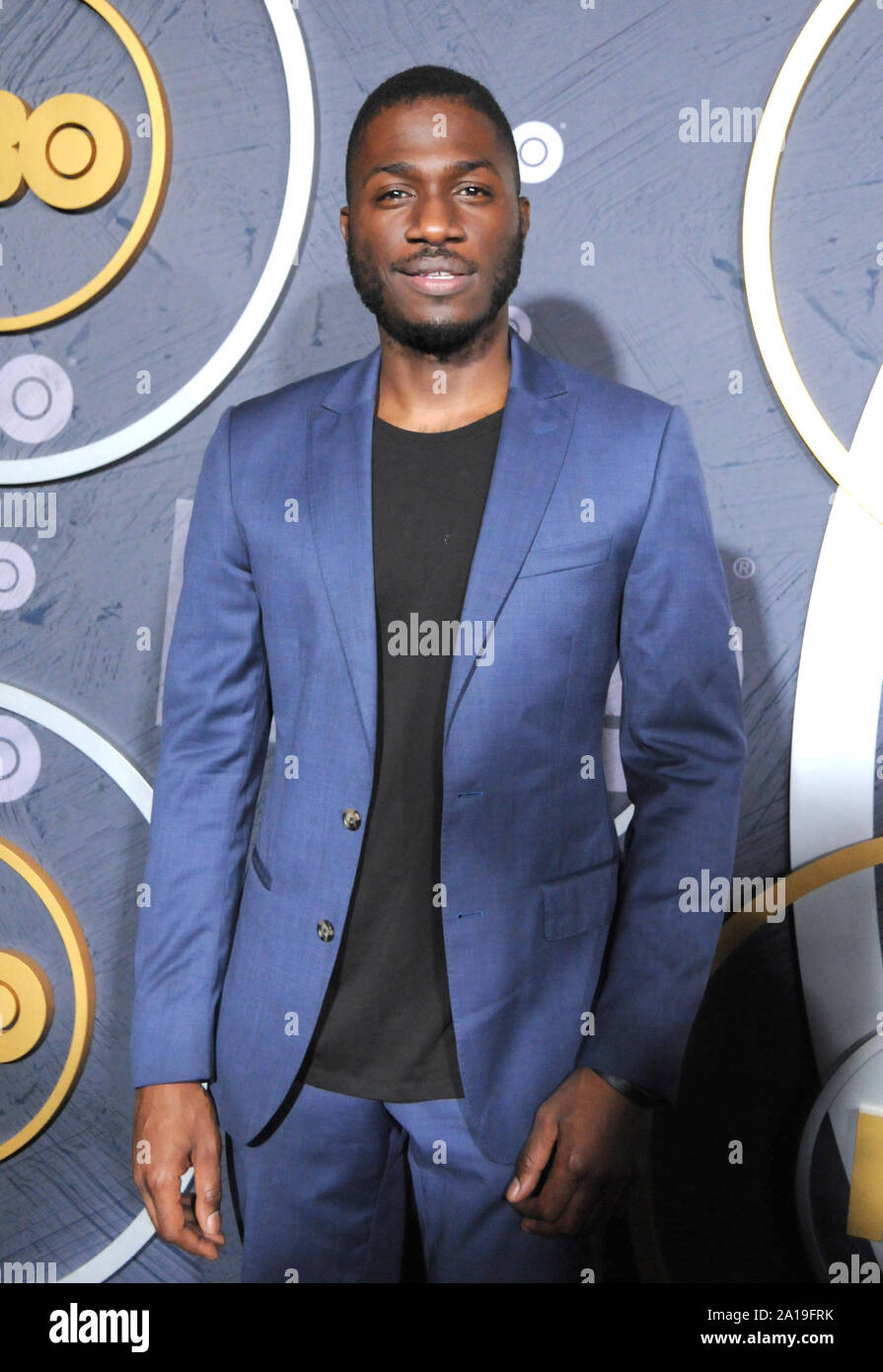 West Hollywood, Californie, USA 22 septembre 2019 Acteur Nathan Pelle assiste à HBO's Post Emmy Award Réception suivant 71e Primetime Emmy Awards le 22 septembre 2019 à l'esplanade du centre de design pacifique de West Hollywood, Californie, USA. Photo de Barry King/Alamy Stock Photo Banque D'Images