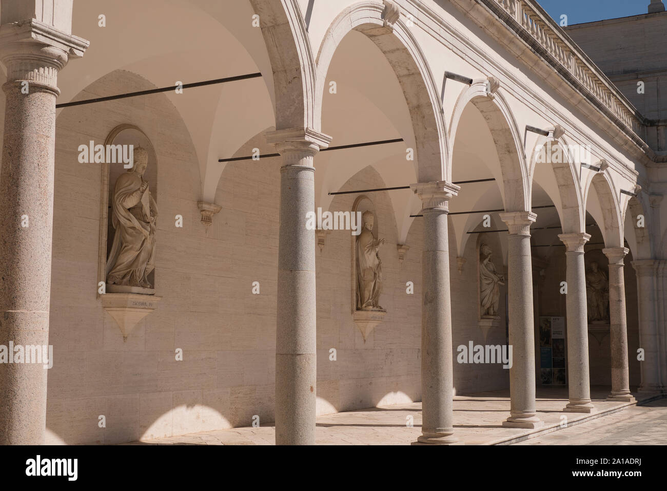 Monastère de Monte Cassino en Italie, l'été Banque D'Images