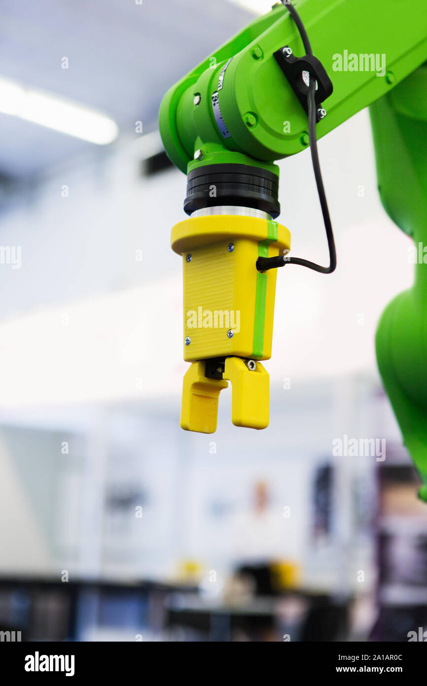 La main du robot. Smart factory Banque D'Images