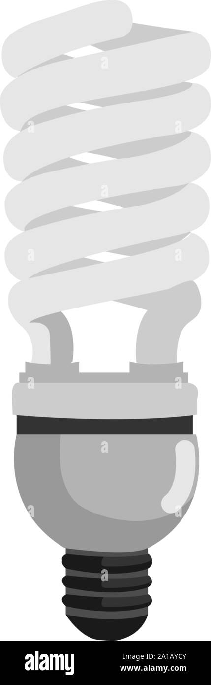 Ampoule LED, illustration, vecteur sur fond blanc. Illustration de Vecteur