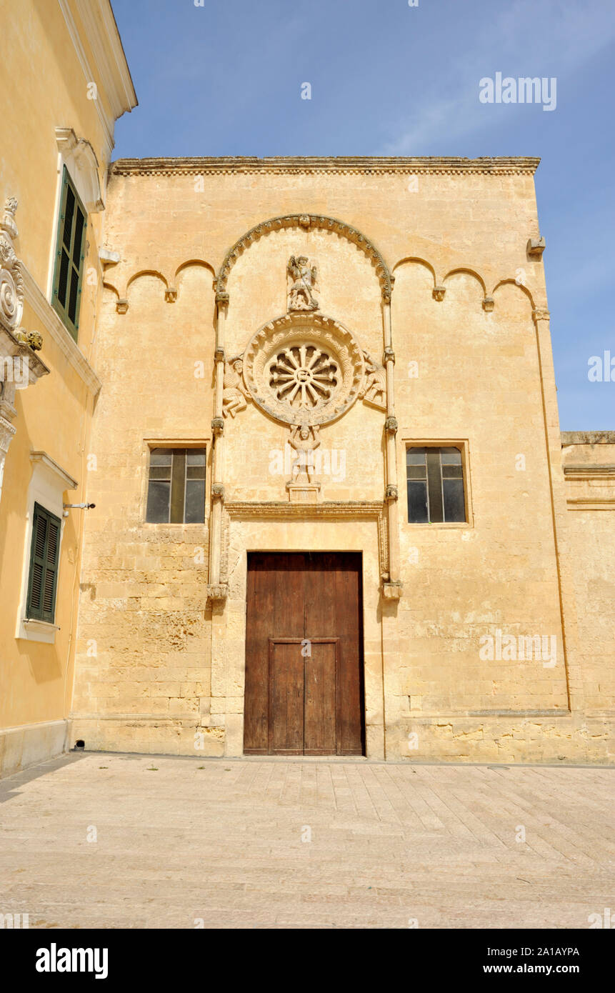 Italie, Basilicate, Matera, église de San Domenico Banque D'Images