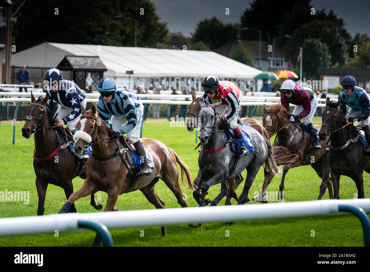 Hippodrome de Warwick, Warwick UK Banque D'Images