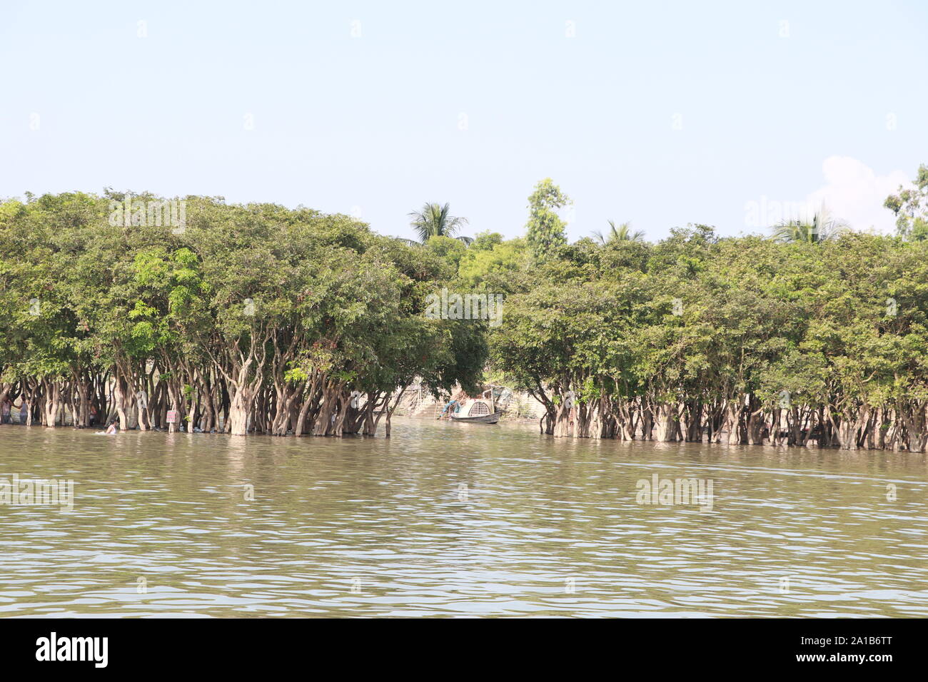 Belle Haor au Bangladesh Banque D'Images