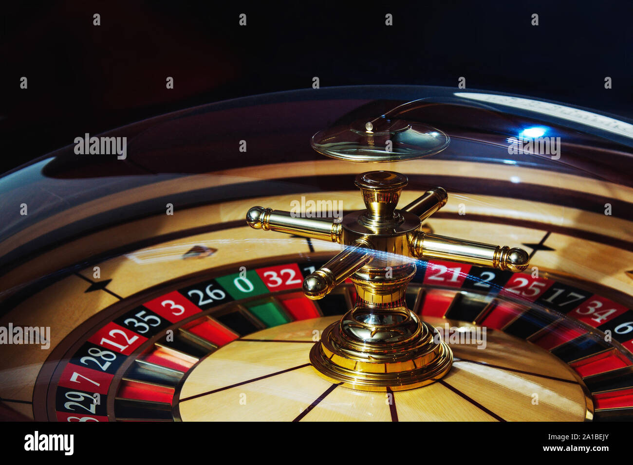 Image de la roulette de casino Banque D'Images