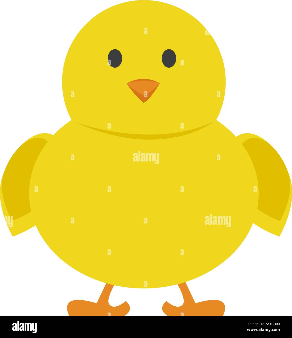 Poussin jaune, illustration, vecteur sur fond blanc. Illustration de Vecteur Poussin jaune, illustration, vecteur sur fond blanc. Illustration de Vecteur