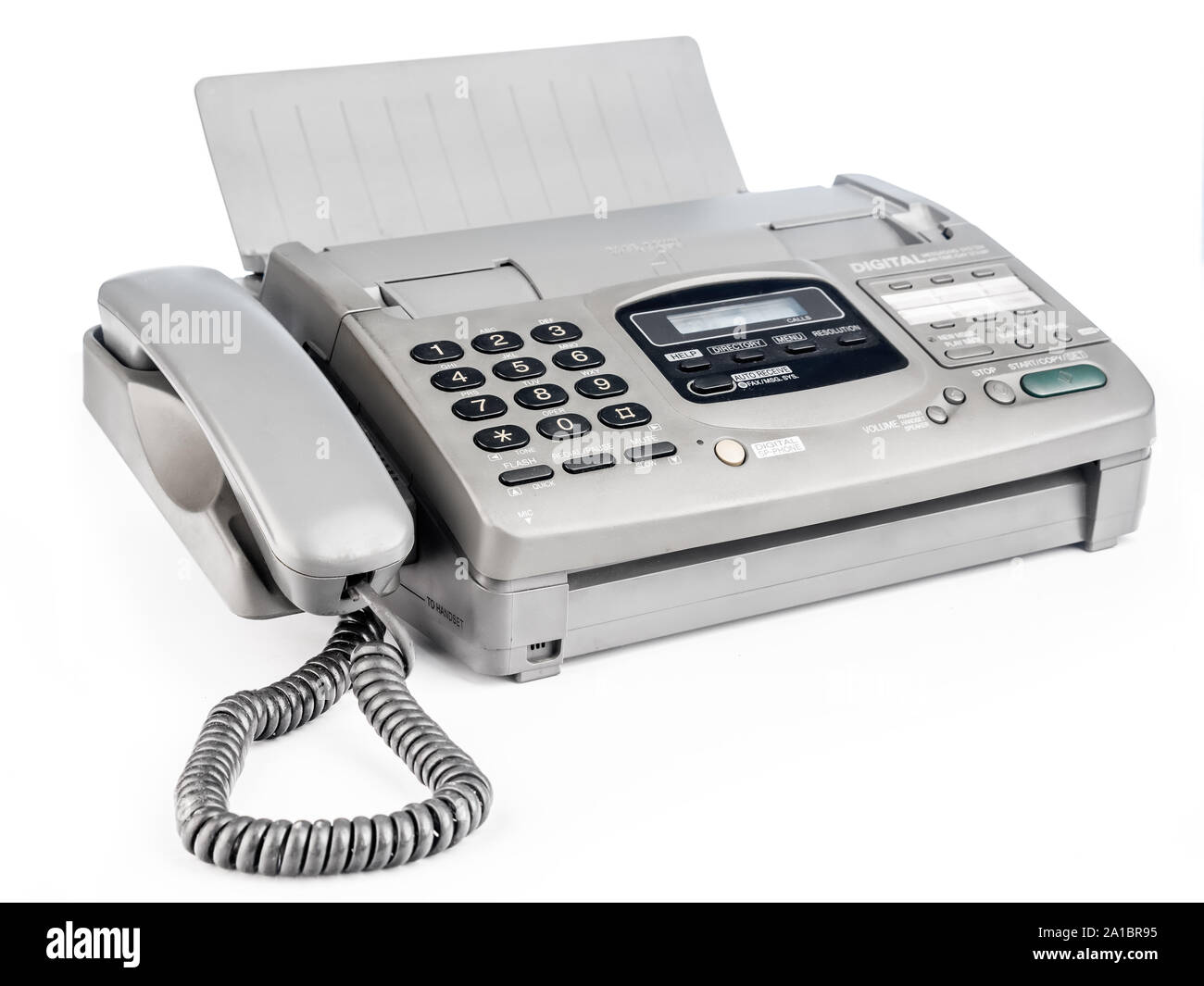 Old fax machine Banque de photographies et d'images à haute résolution -  Alamy