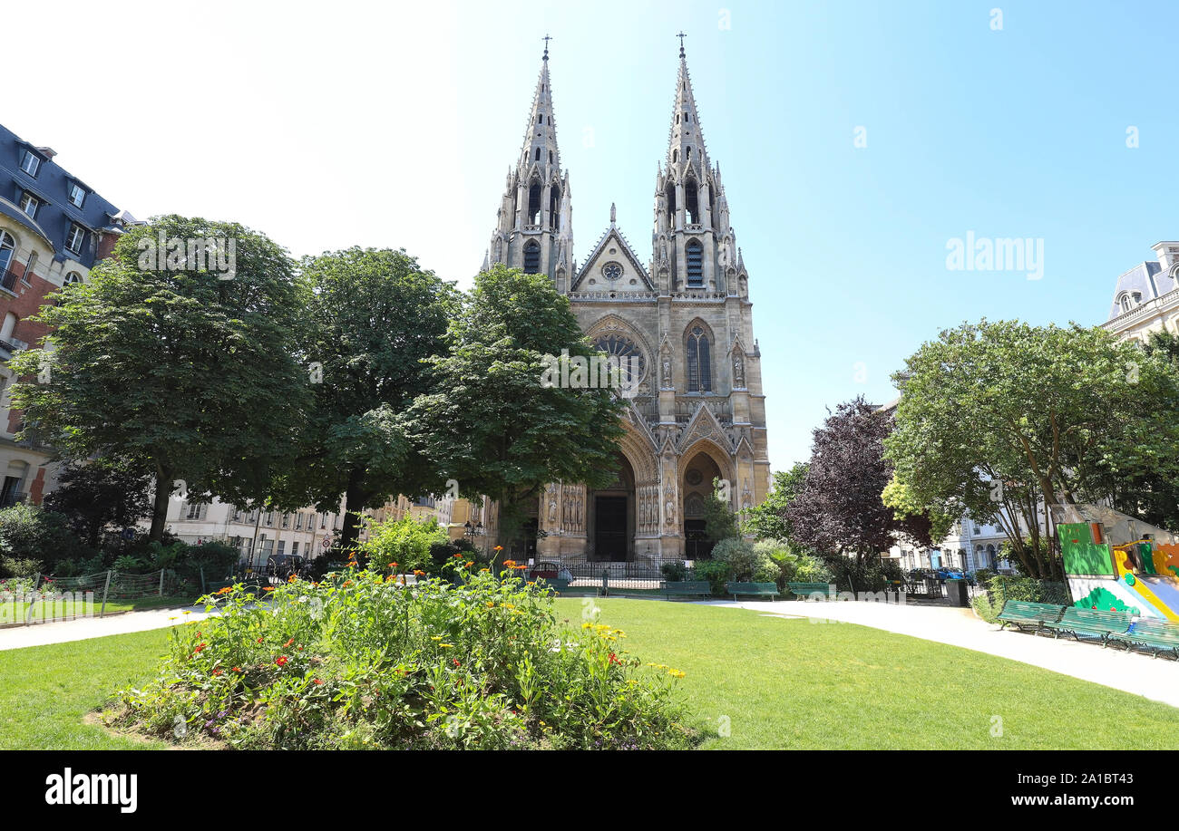Basilique de saint clotilde Banque de photographies et d’images à haute