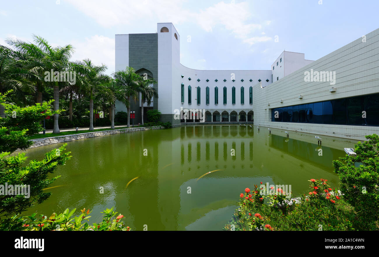 Shanghai, Chine - 15 JUIN 2019- Vue de la Shanghai Maritime Museum dans le district de Fengze Quanzhou, Fujian, Chine, un musée spécialisé dans oversea Banque D'Images