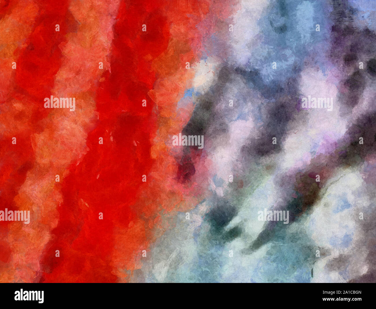 L'art abstrait peint texture background. À huile sur toile d'éclaboussures et des traits. Modèle simple de créativité pour la conception. Dans la palette macro Close up Banque D'Images