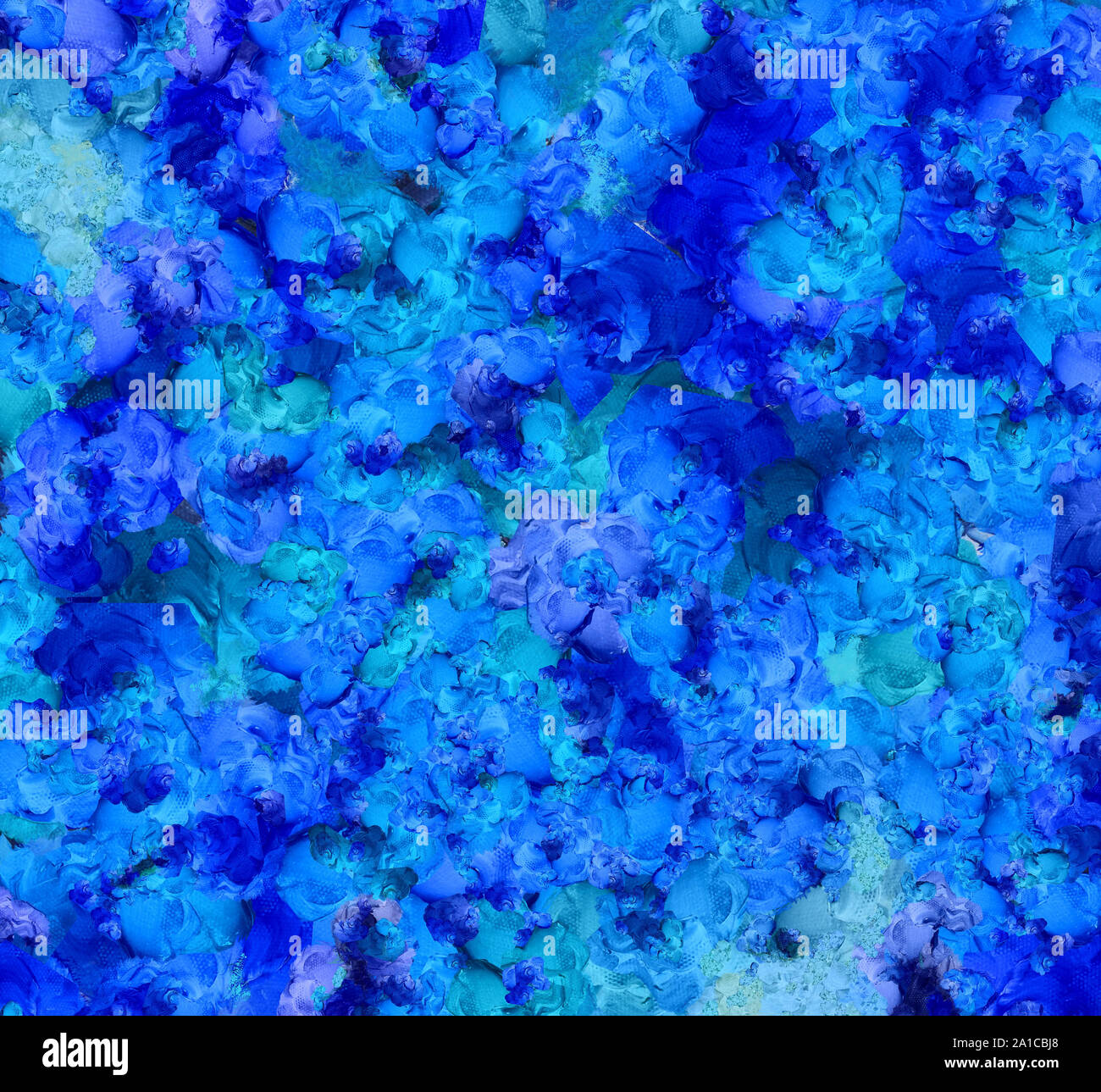 L'art abstrait peint texture background. À huile sur toile d'éclaboussures et des traits. Modèle simple de créativité pour la conception. Dans la palette macro Close up Banque D'Images