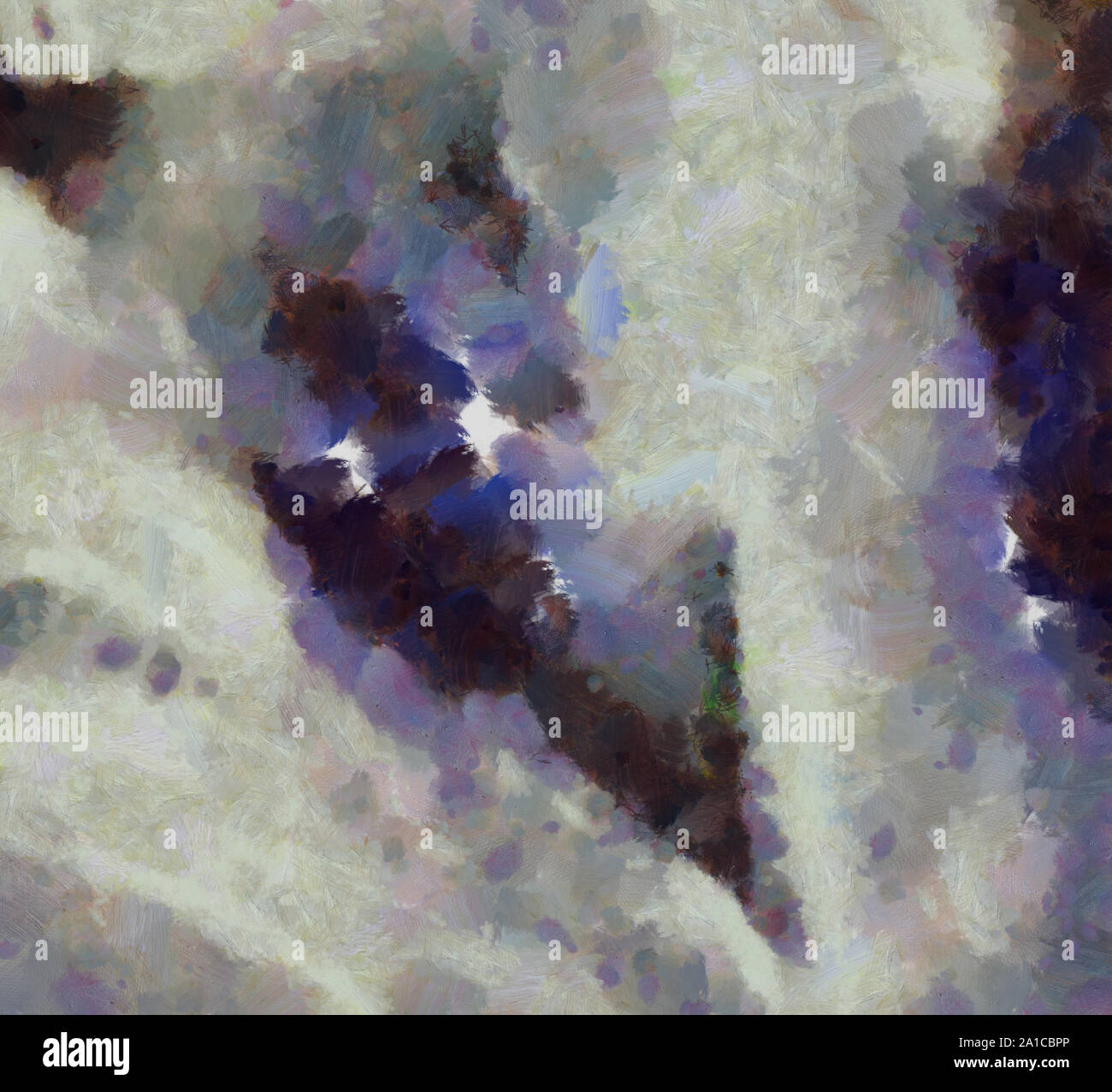 L'art abstrait peint texture background. À huile sur toile d'éclaboussures et des traits. Modèle simple de créativité pour la conception. Dans la palette macro Close up Banque D'Images