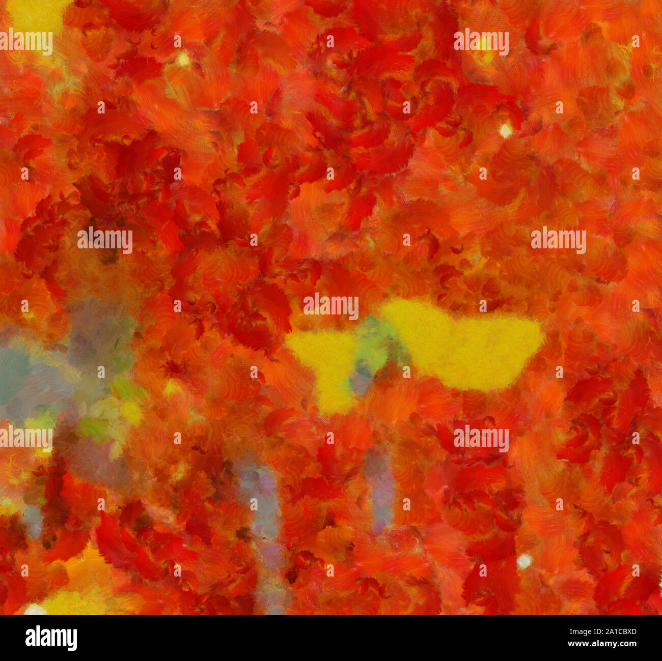 L'art abstrait peint texture background. À huile sur toile d'éclaboussures et des traits. Modèle simple de créativité pour la conception. Dans la palette macro Close up Banque D'Images