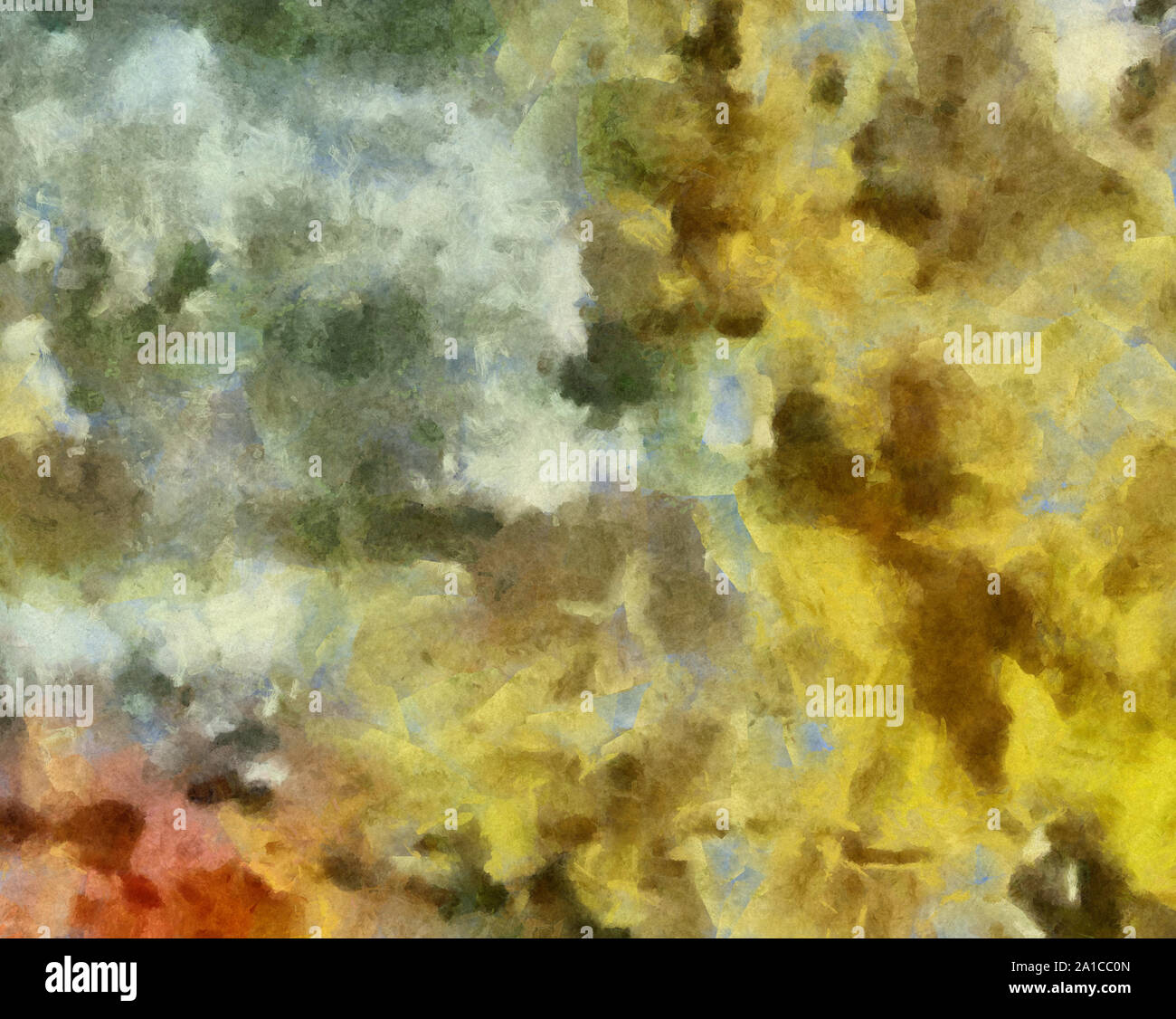 L'art abstrait peint texture background. À huile sur toile d'éclaboussures et des traits. Modèle simple de créativité pour la conception. Dans la palette macro Close up Banque D'Images