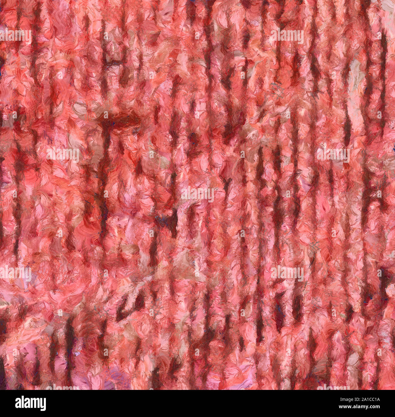 L'art abstrait peint texture background. À huile sur toile d'éclaboussures et des traits. Modèle simple de créativité pour la conception. Dans la palette macro Close up Banque D'Images