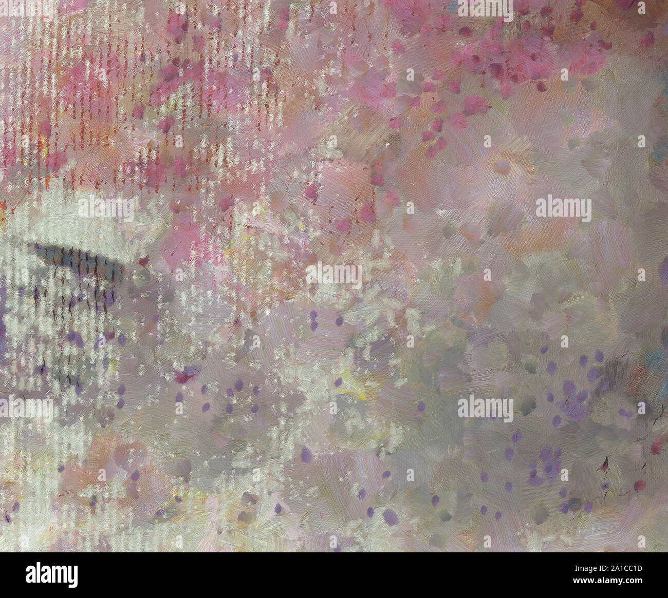 L'art abstrait peint texture background. À huile sur toile d'éclaboussures et des traits. Modèle simple de créativité pour la conception. Dans la palette macro Close up Banque D'Images