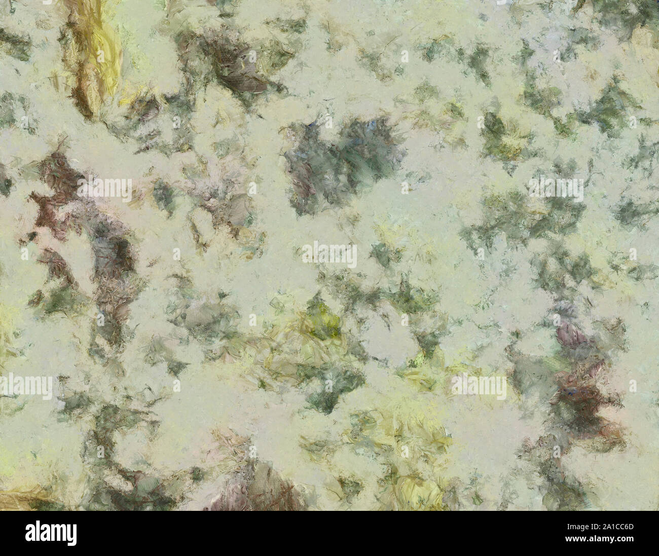 L'art abstrait peint texture background. À huile sur toile d'éclaboussures et des traits. Modèle simple de créativité pour la conception. Dans la palette macro Close up Banque D'Images