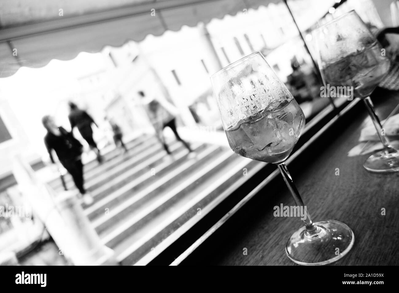 Venezia, Osteria Ai Pugni - Venise, Trattoria, Osteria Ai Pugni Banque D'Images
