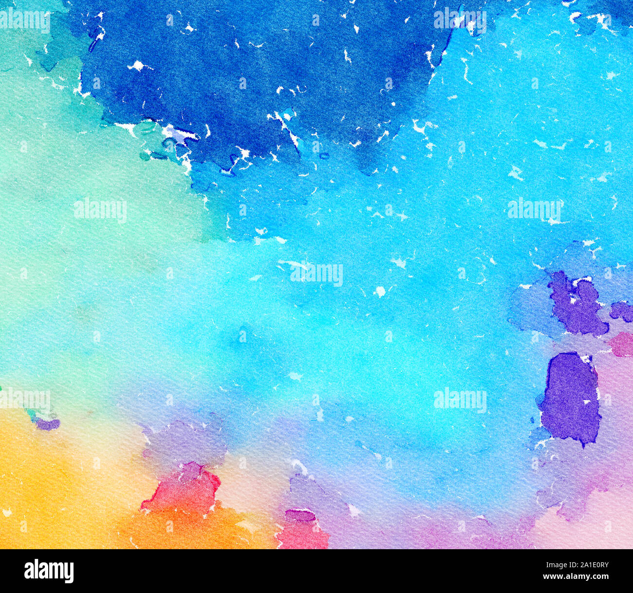 Aquarelle abstraite texture background. Style de peinture à l'huile. Bon pour la bannière, le travail de conception et plus de publicité ou commercial. Peut être imprimé en très bi Banque D'Images