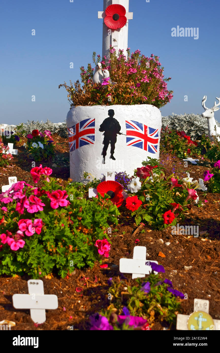 People's Memorial, le port de Langstone, Portsmouth, Angleterre Banque D'Images