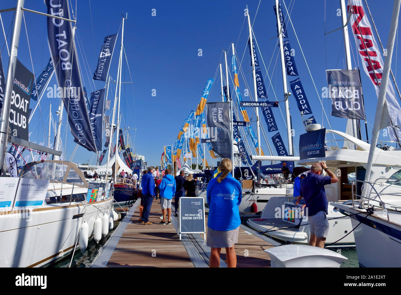 International de Southampton Boat Show 2019 Banque D'Images