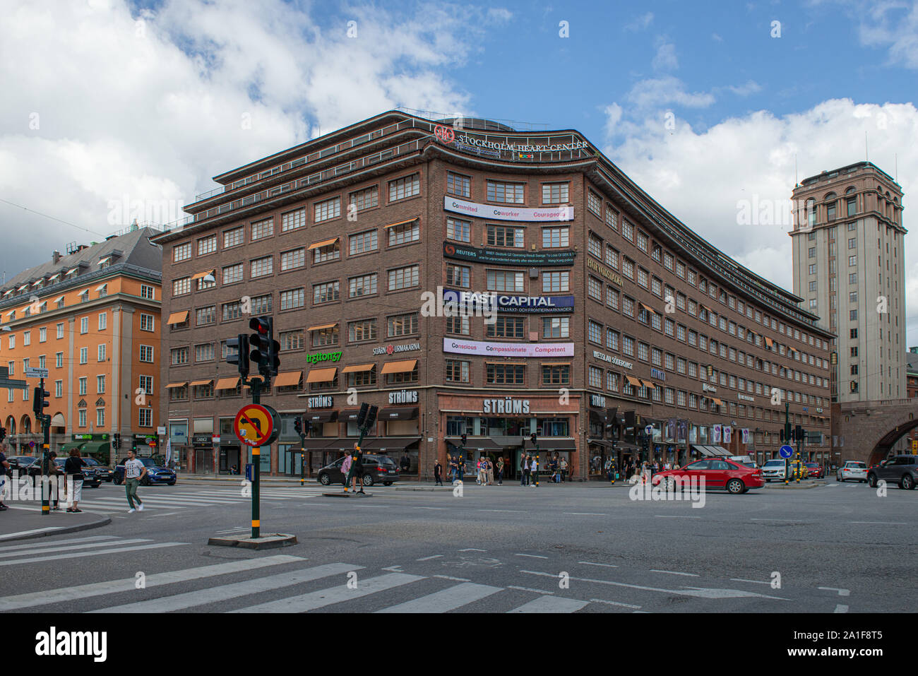 Magasin de vêtements Stroms dans Kungsgaten Stockholm 38 Banque D'Images