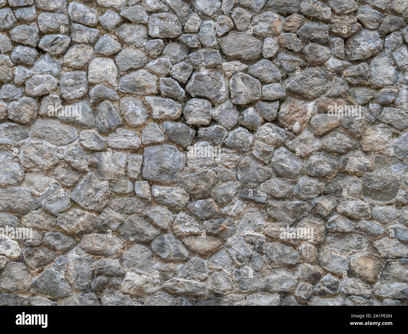 La texture du mur en pierre naturelle. Banque D'Images