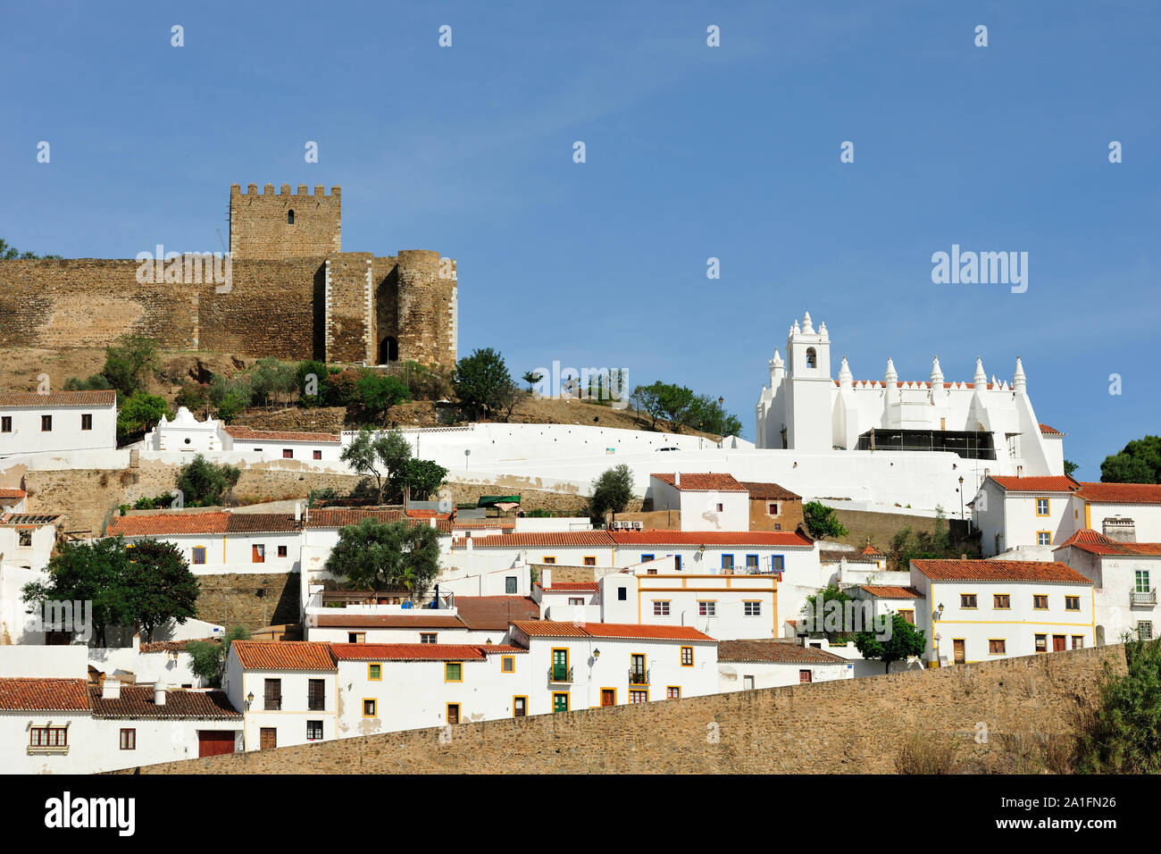 Mértola. Alentejo, Portugal Banque D'Images