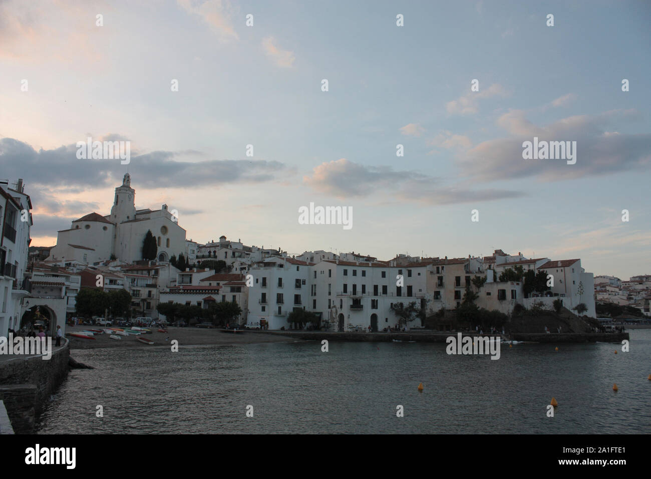 Le village de Salvador Dali, en Costa Brava, Catalogne, Espagne. Banque D'Images
