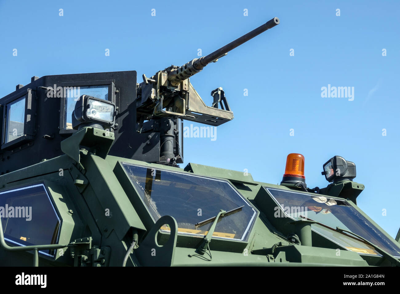 Oshkosh M-ATV est une mine et les embuscades (MRAP) véhicule de l'armée polonaise Banque D'Images
