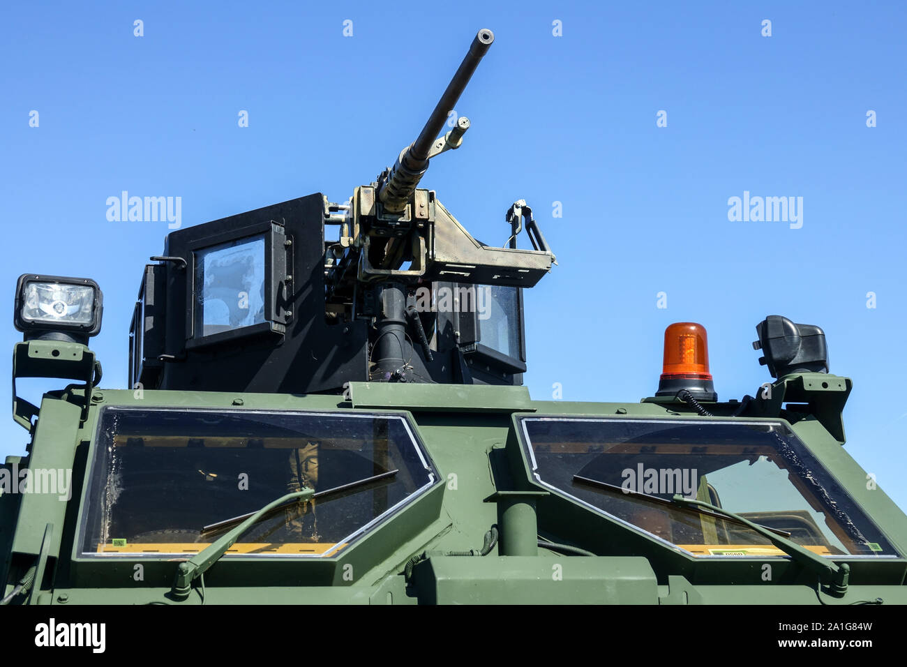 Oshkosh M-ATV est une mine et les embuscades (MRAP) véhicule de l'armée polonaise Banque D'Images