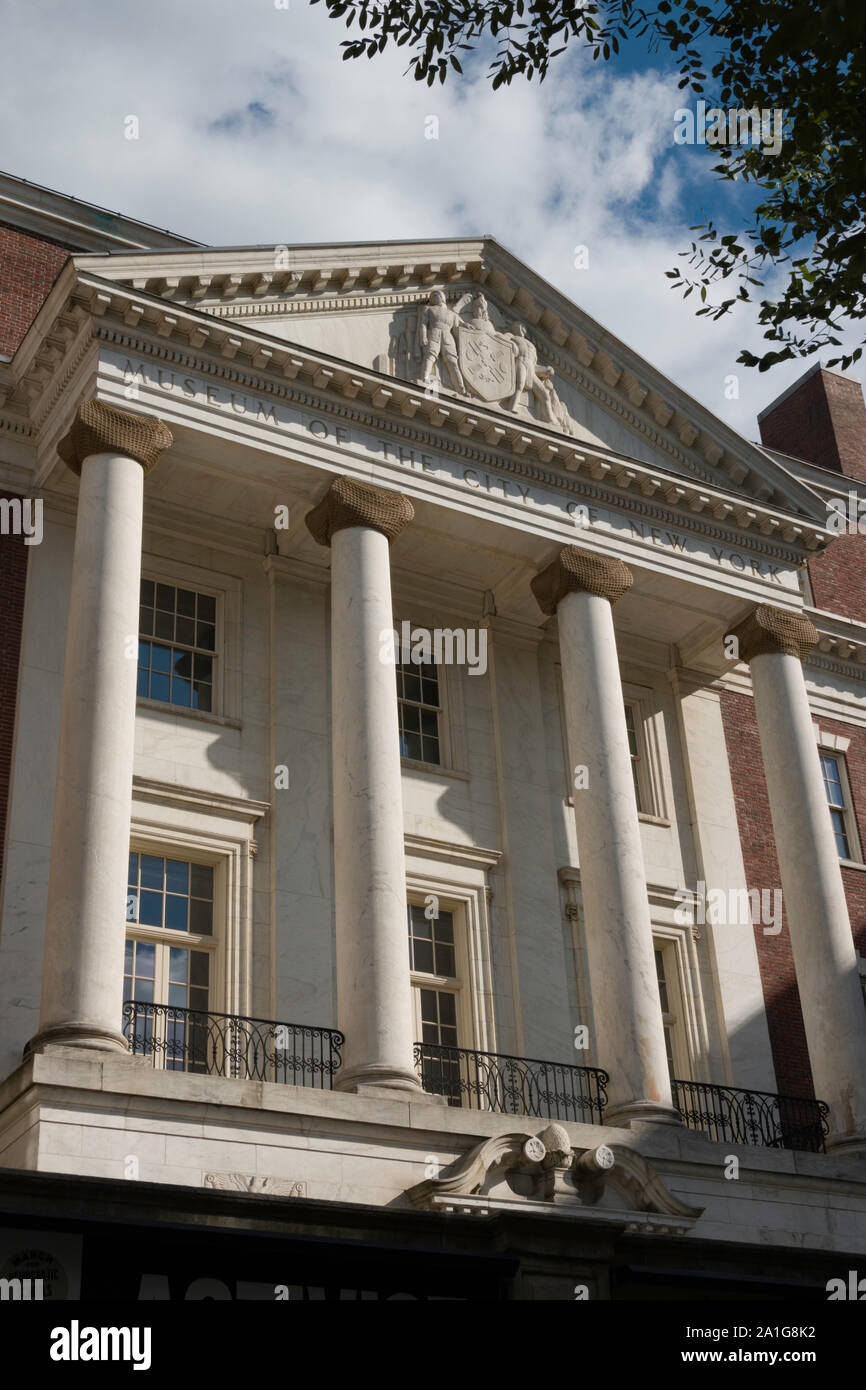 Musée de la ville de New York, NYC Banque D'Images