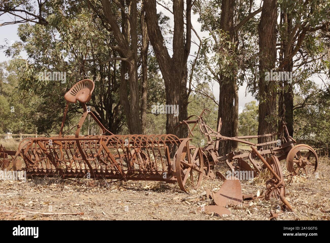 Le cultivateur d'antiquités historiques Banque D'Images