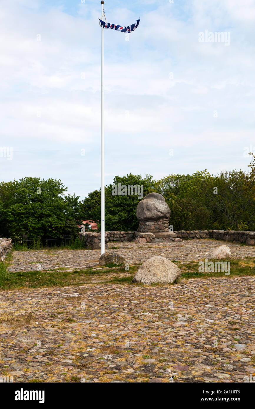 Monument de la bataille de 1345 entre les Frisons et le comté de Hollande Banque D'Images