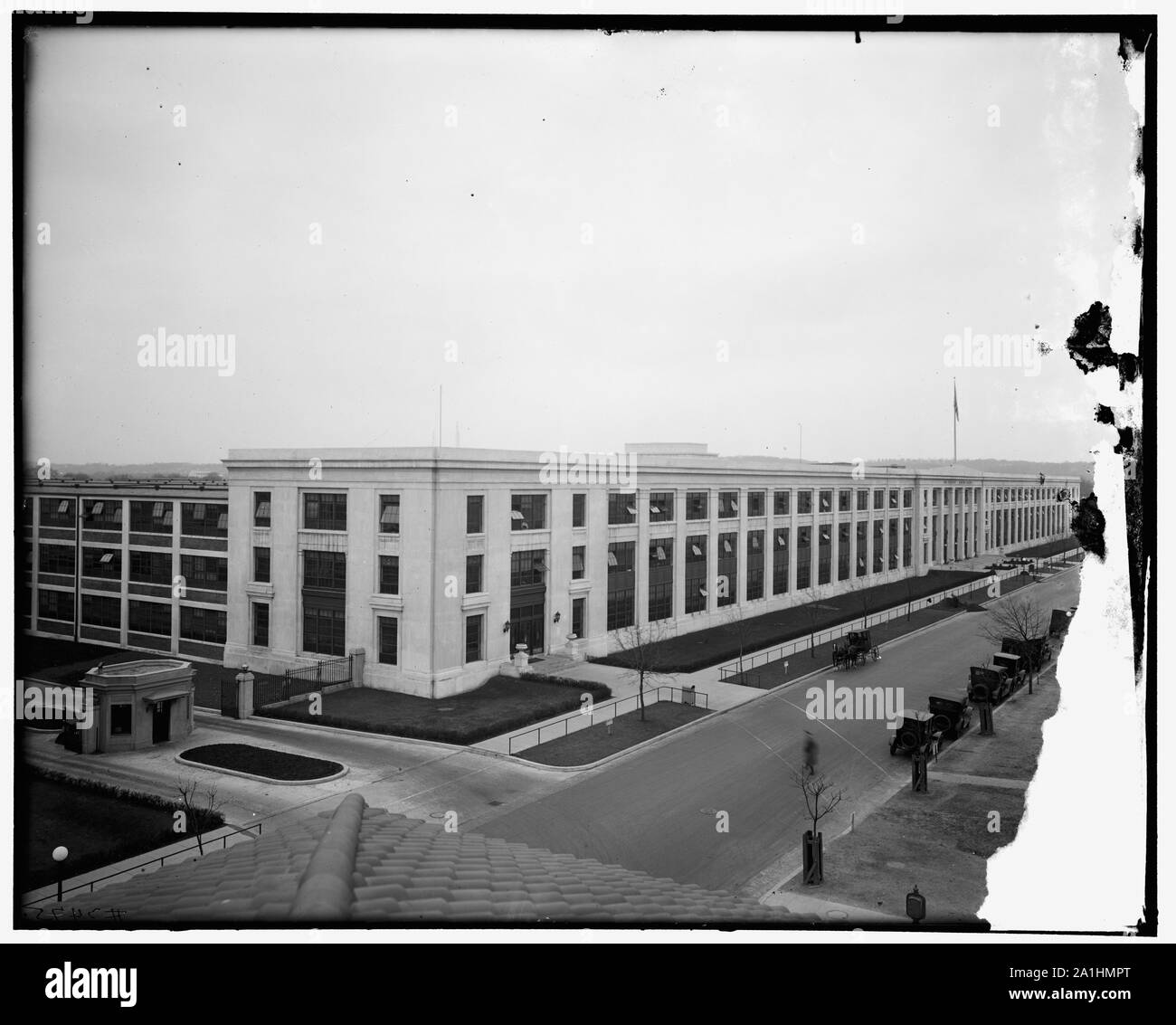 Armes à sous-munitions bldg. Banque D'Images