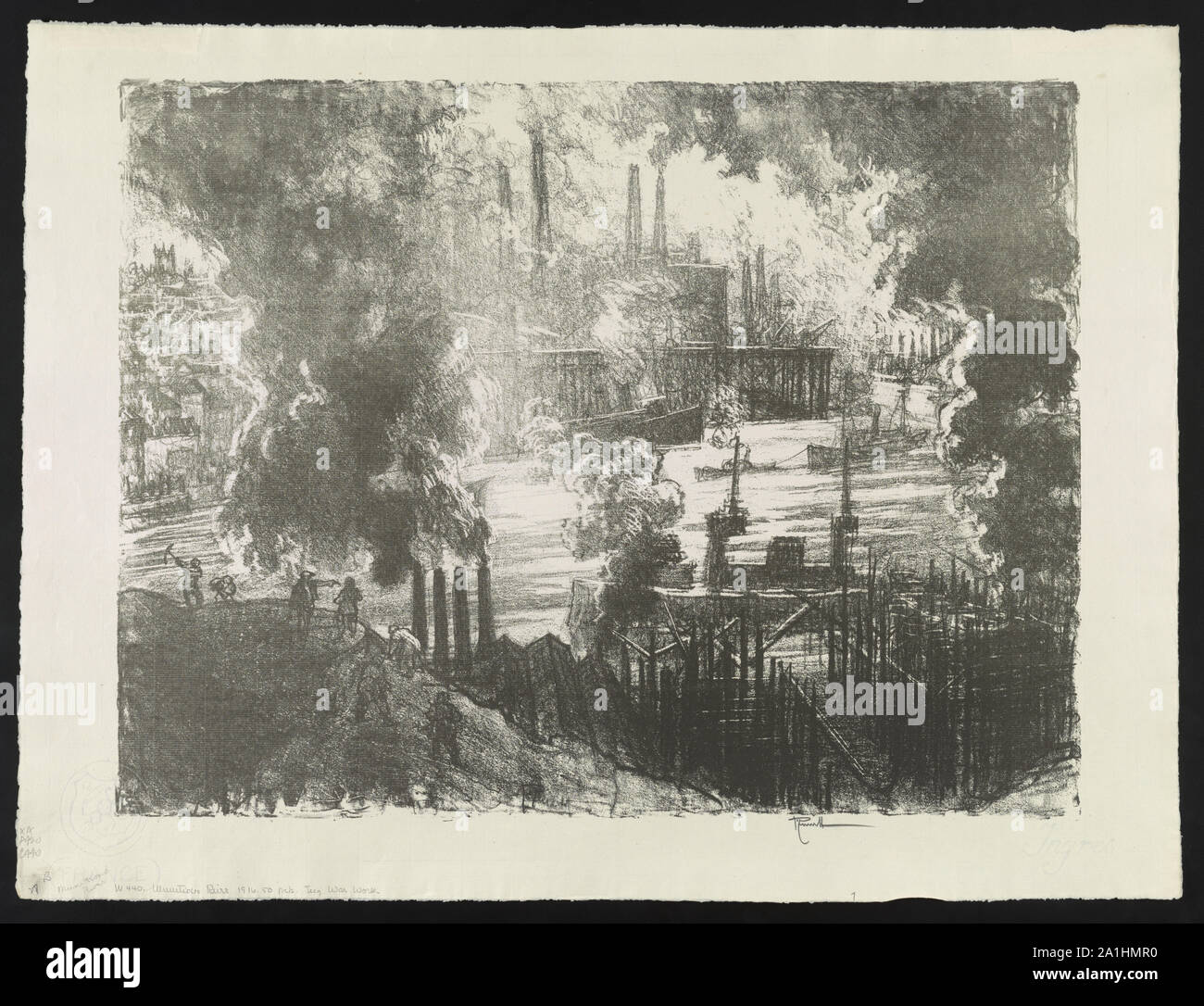 Rivière de munitions Banque D'Images