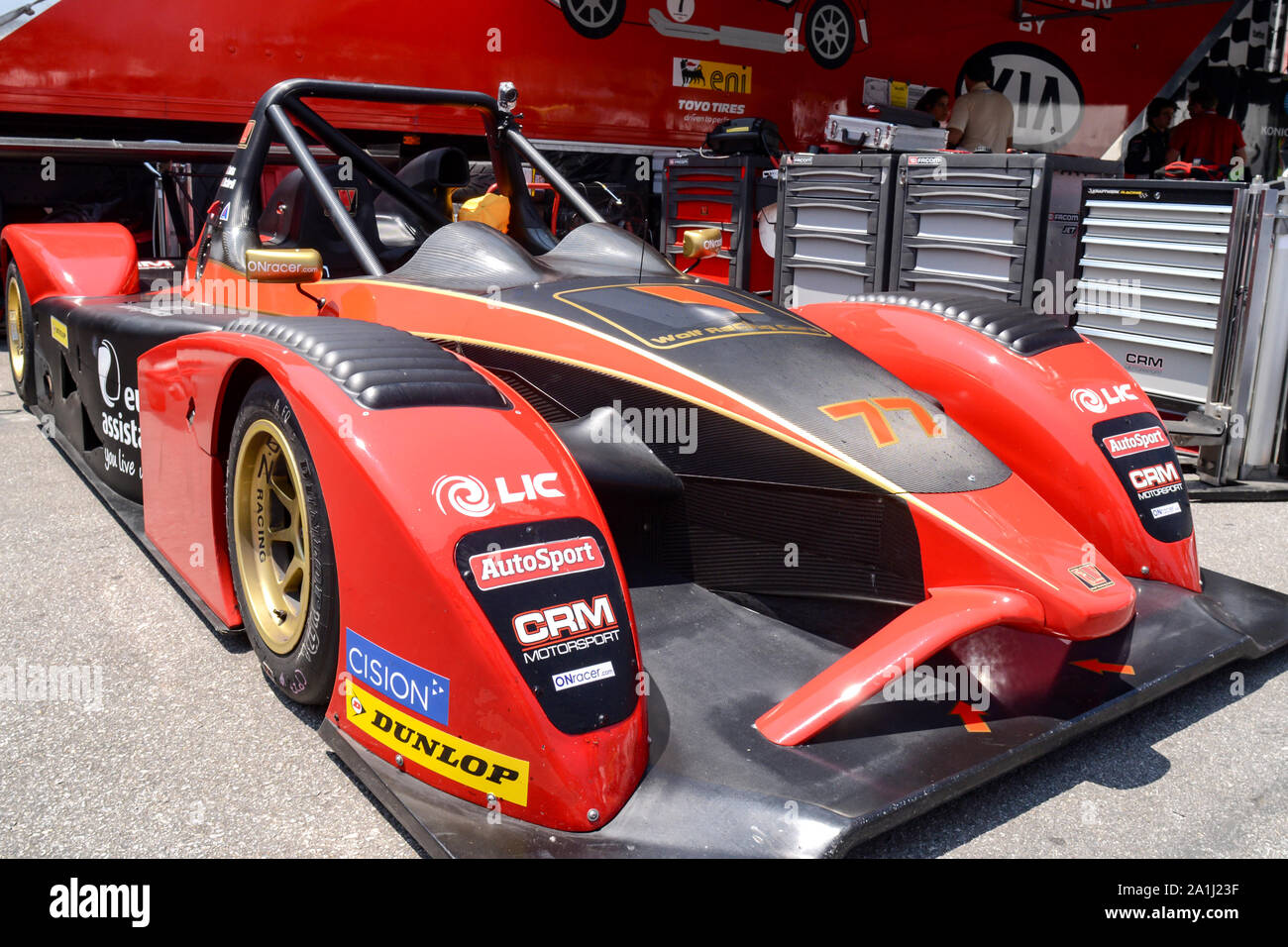 Le CN Sport-Prototype Wolf Banque D'Images