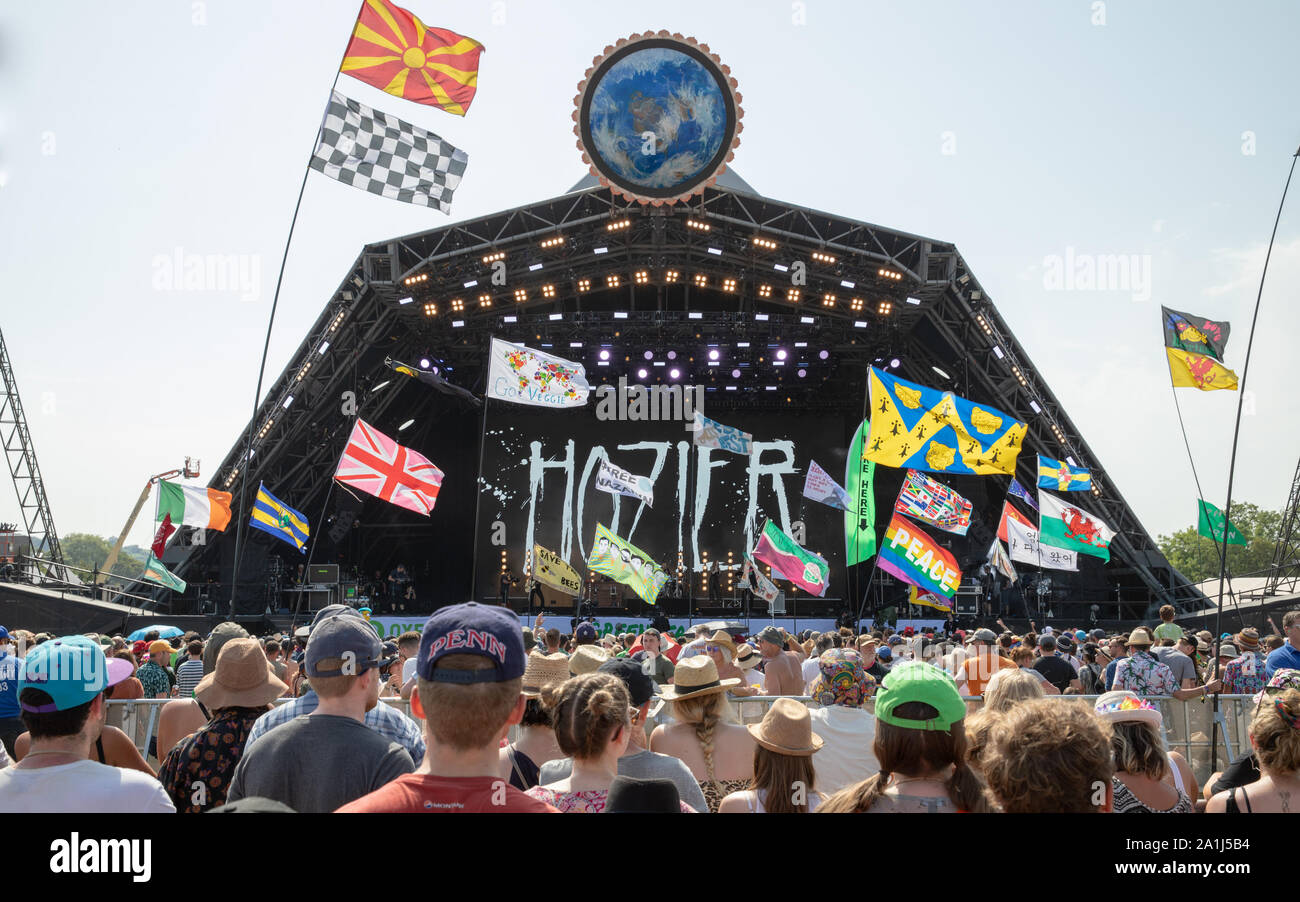 Festival de Glastonbury 2019. Crédit : Charlie Raven/Alay Banque D'Images