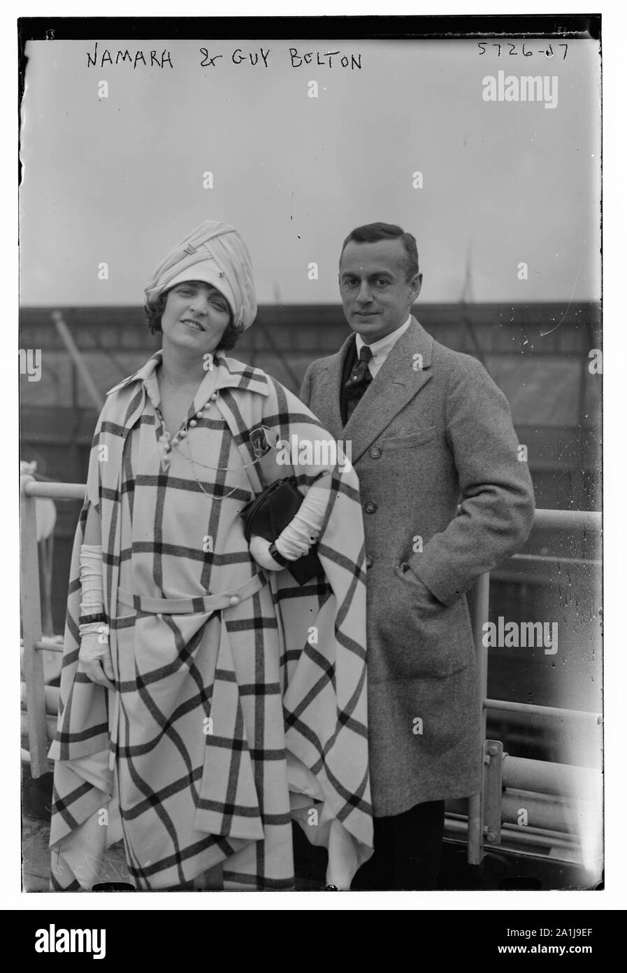 Namara et Guy Bolton Banque D'Images