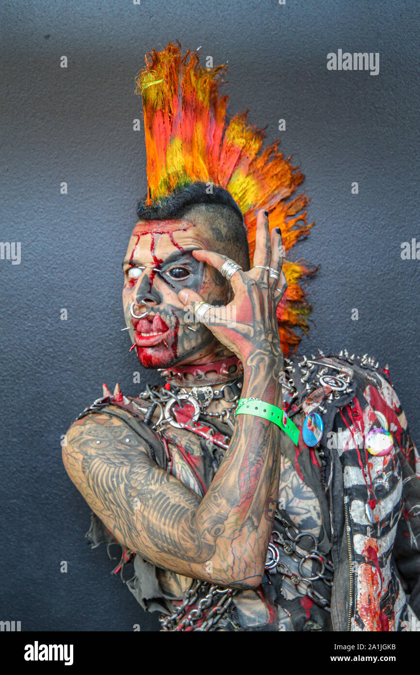 Londres Royaume Uni 27 Sep 19 Le 15e Anniversaire De L Edition De L International Convention De Tatouage De Londres La Plus Excitante Anticipees Et Retentissant Succes Celebration De L Art De Corps Dans Le Monde