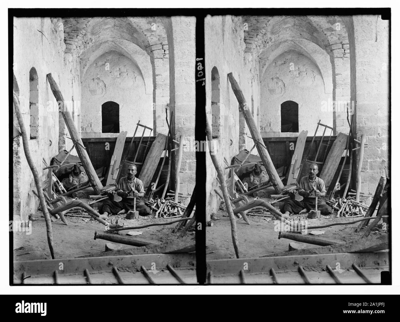 Charpentier de Nazareth Banque D'Images