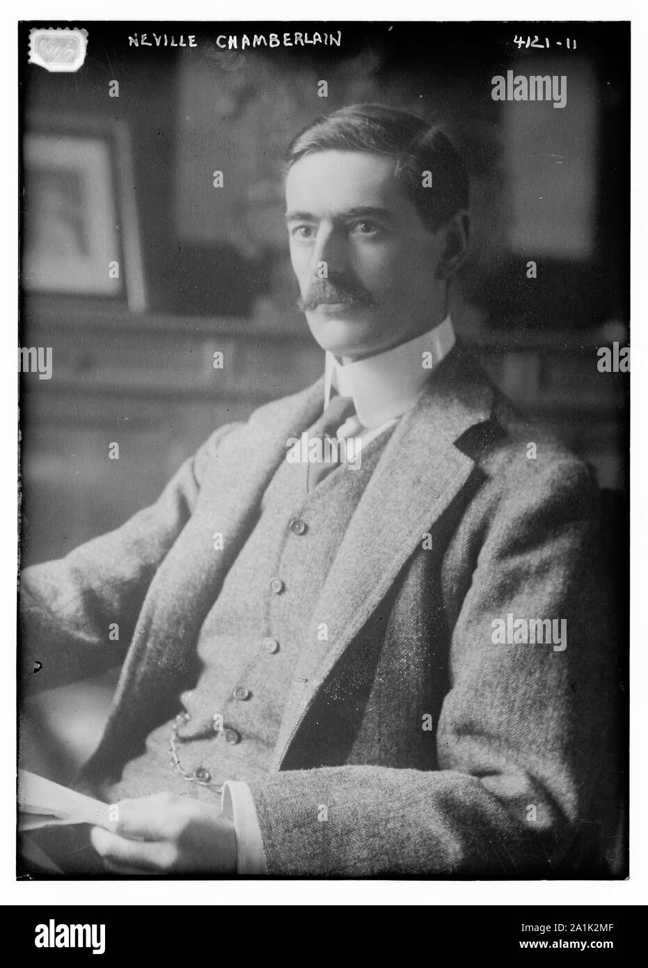 Neville Chamberlain Banque D'Images