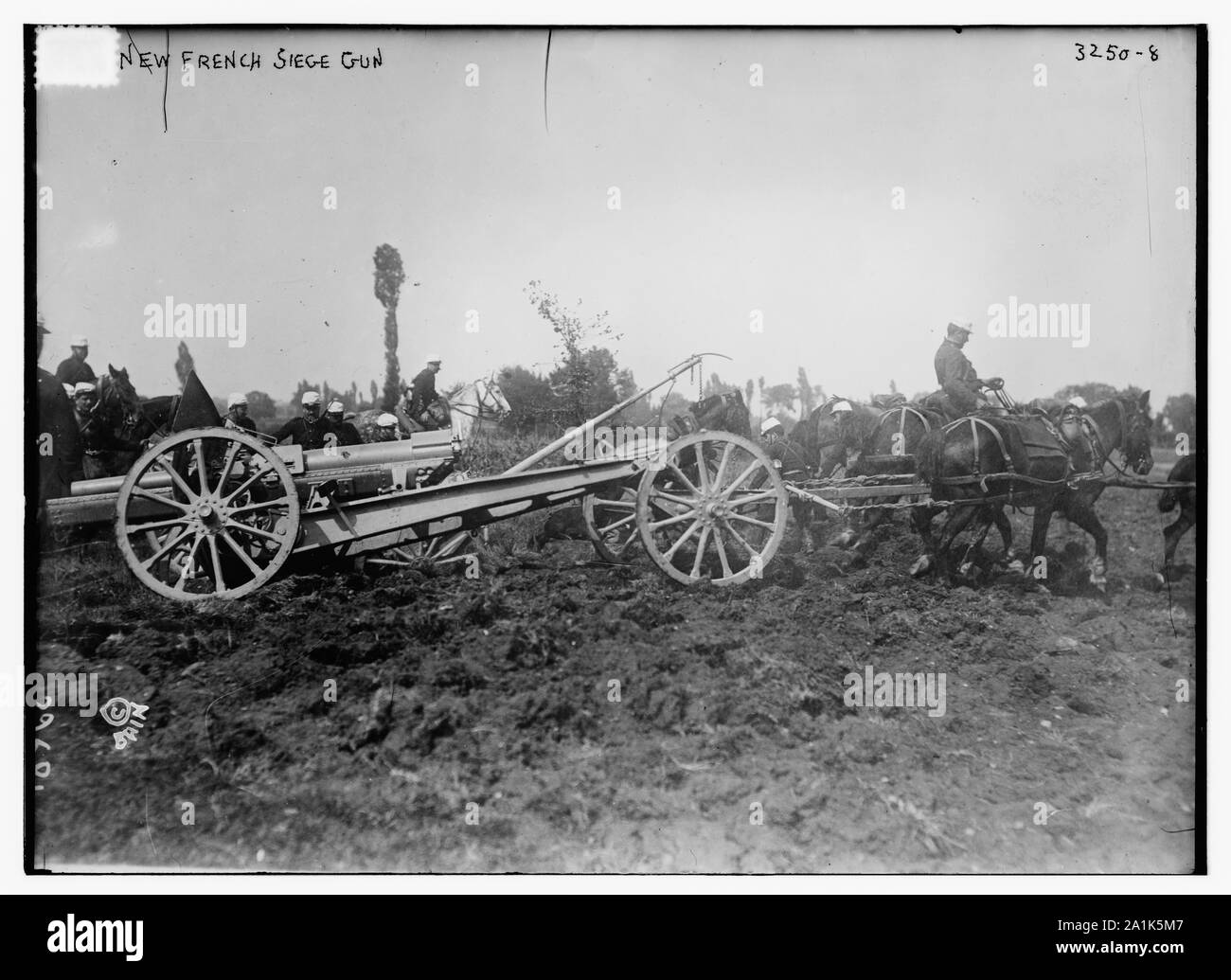 Nouveau siège français gun Banque D'Images