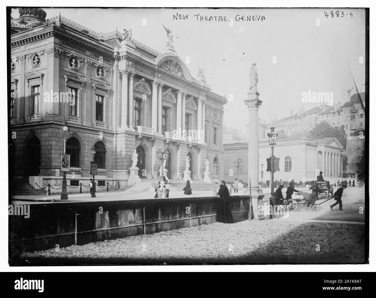 Nouveau Théâtre, Genève Banque D'Images
