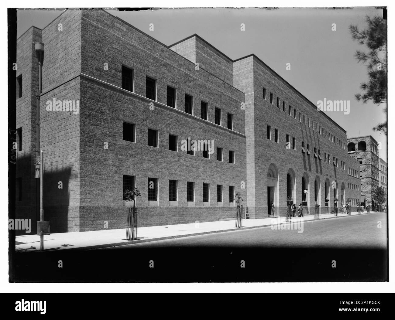 Nouveau bureau de poste [Jérusalem] Banque D'Images