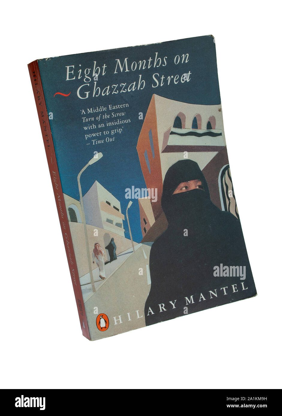Huit mois sur Ghazzah Street, un livre de poche ou roman basé au Moyen-Orient par Hilary Mantel Banque D'Images