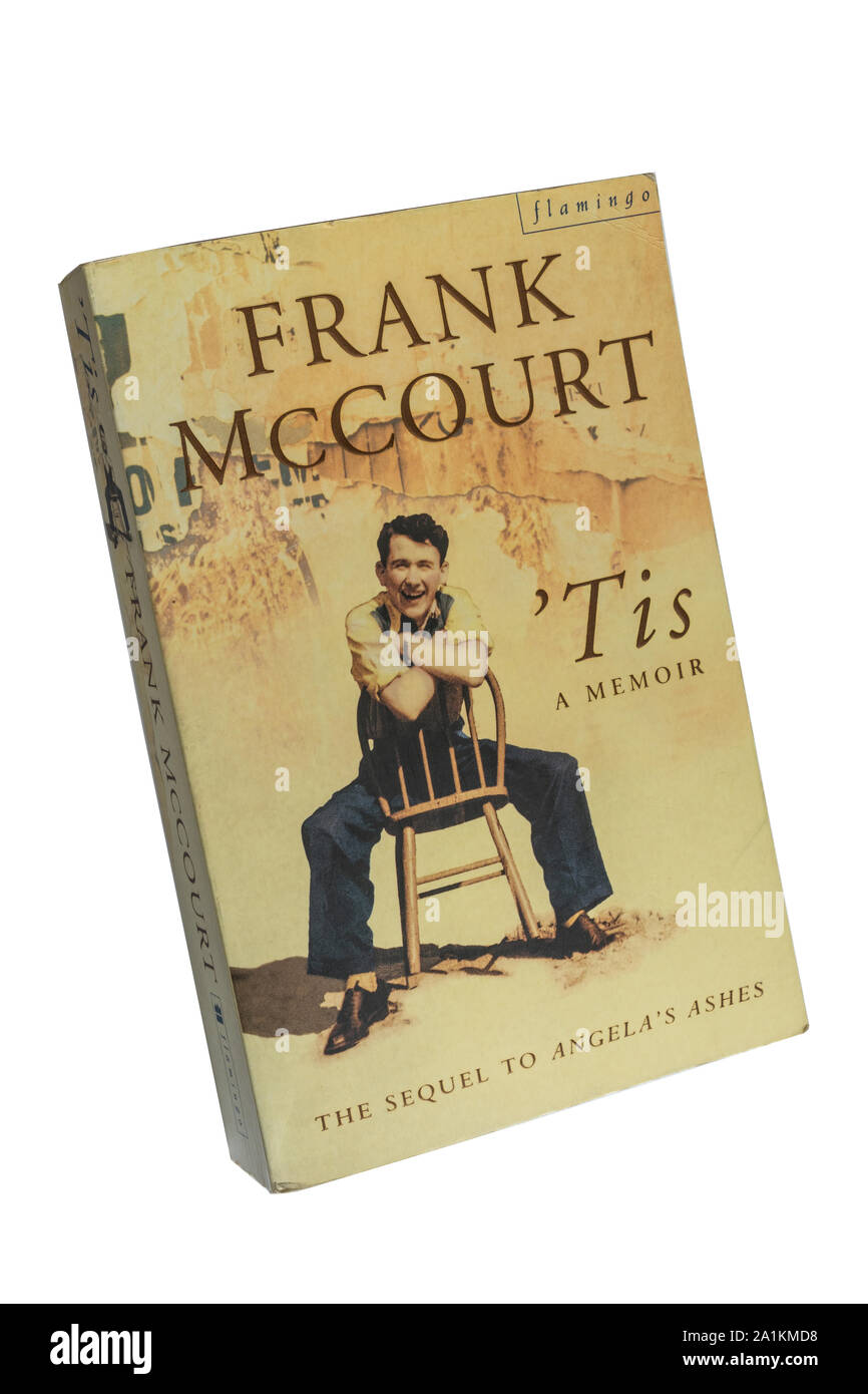 'Tis, livre de poche par Frank McCourt Banque D'Images