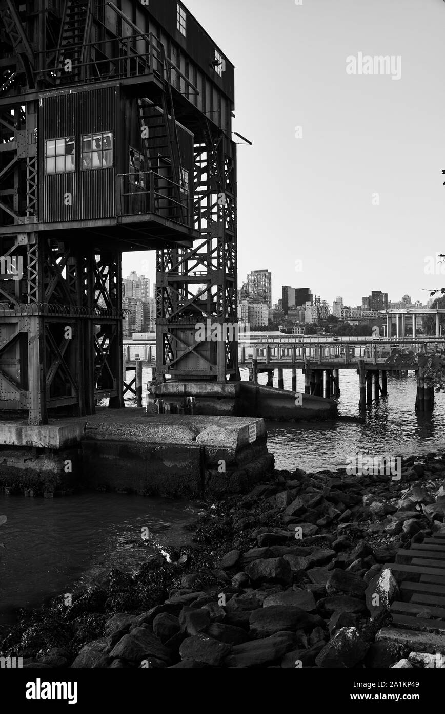 L'Esplanade du parc d'État du bras Banque D'Images