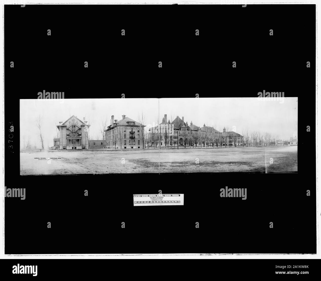 L'école normale, Moorhead, Minnesota ; Banque D'Images