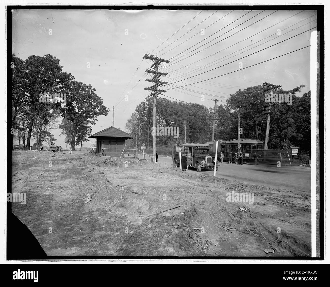 North Washington Realty Co. Silver Springs [Printemps] Md. Banque D'Images